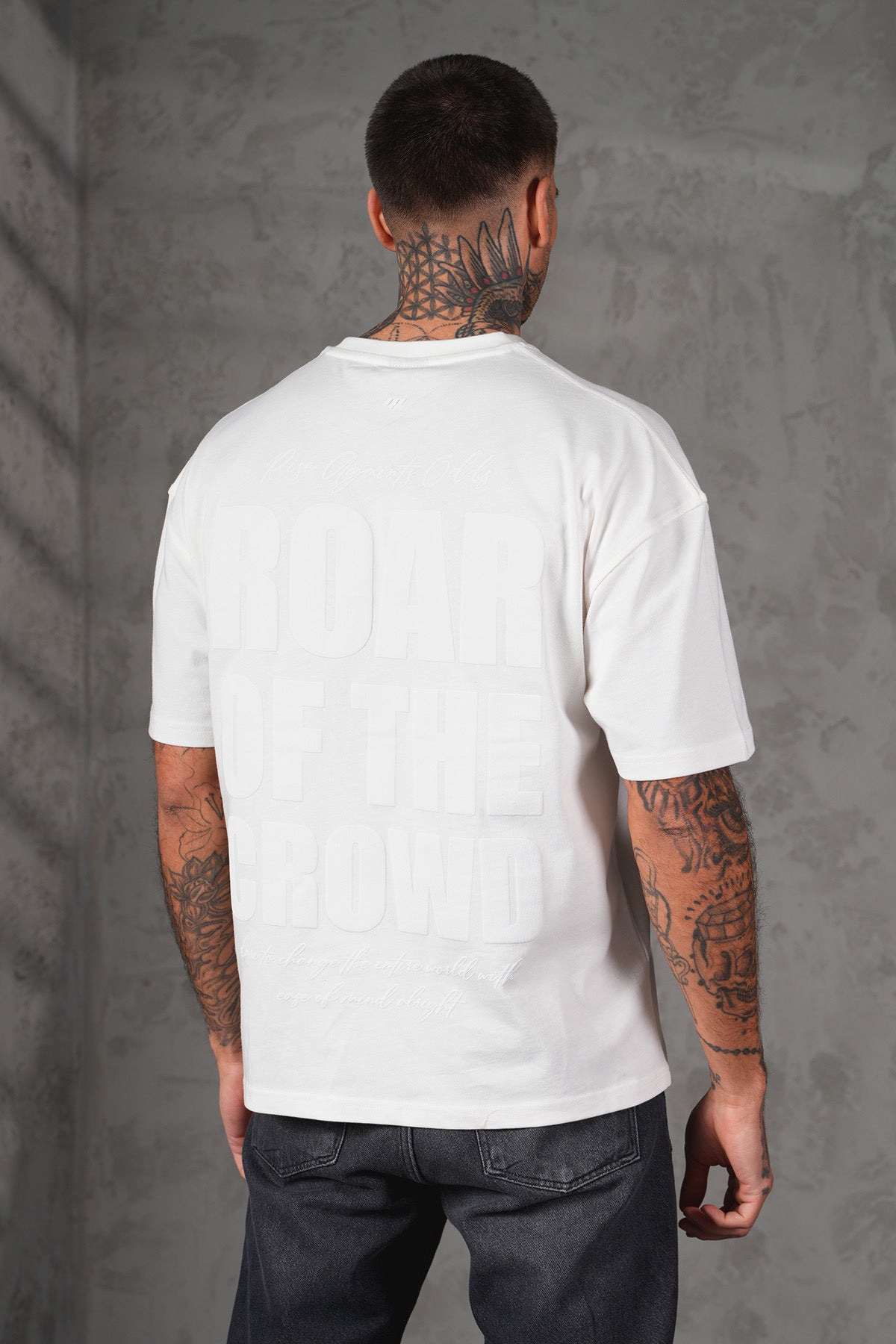 T-shirt « Roar of the Crown » – Blanc