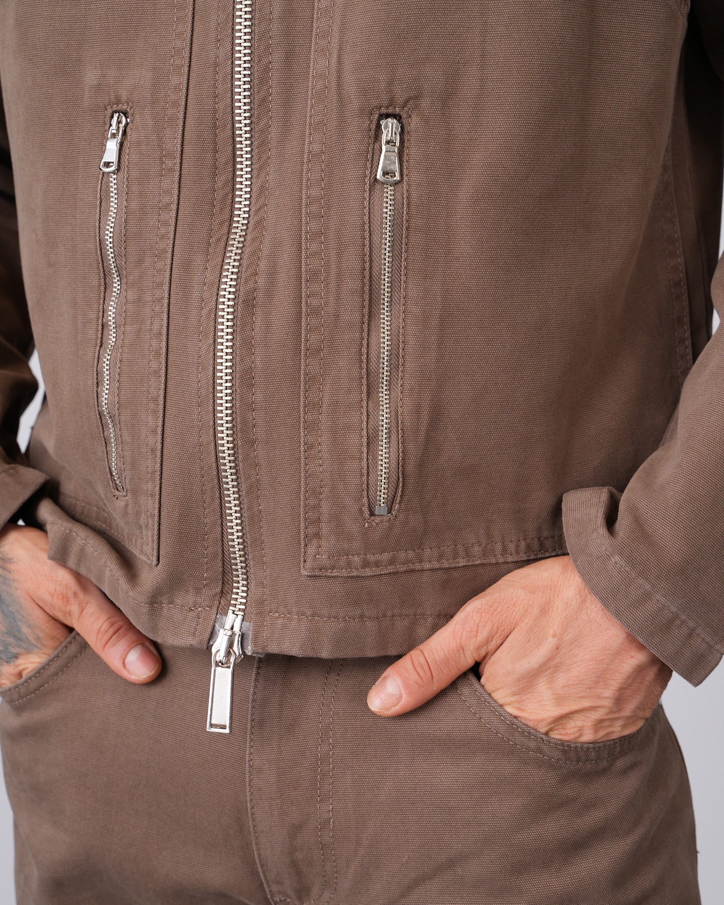 Ensemble en jean « Vision » – Marron