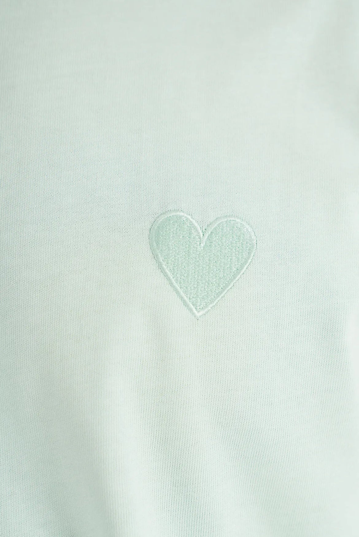T-shirt « Le Cœur » – Vert Mint