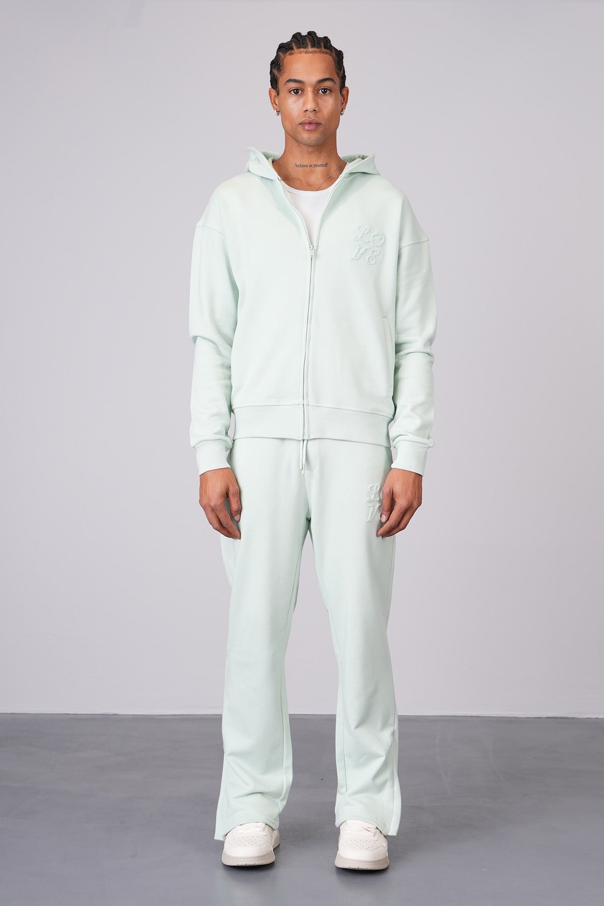 Ensemble « Love » – Vert Mint