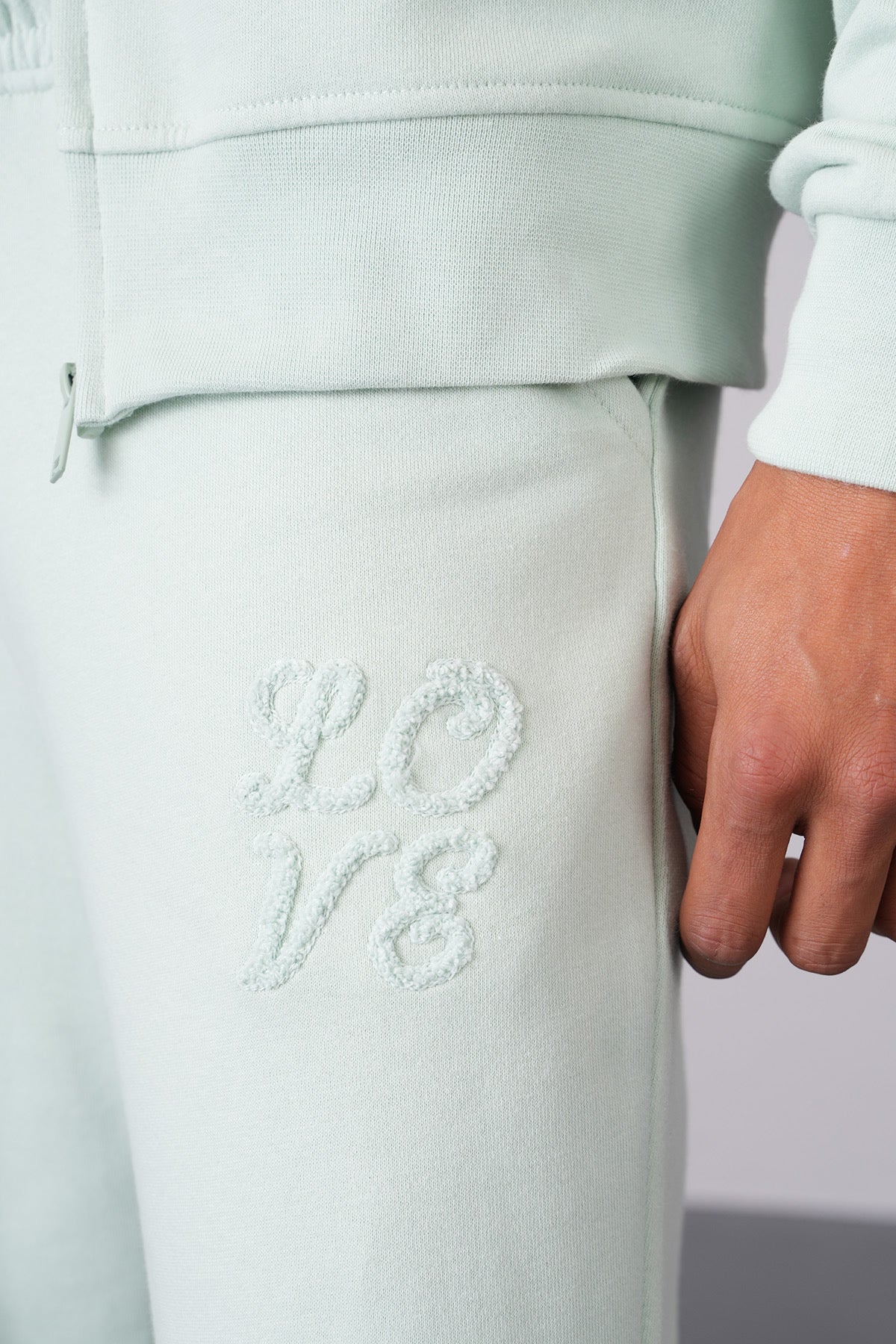 Ensemble « Love » – Vert Mint