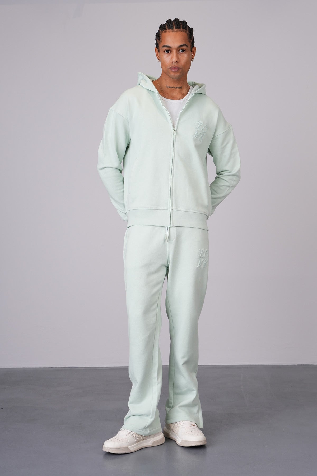 Ensemble « Love » – Vert Mint