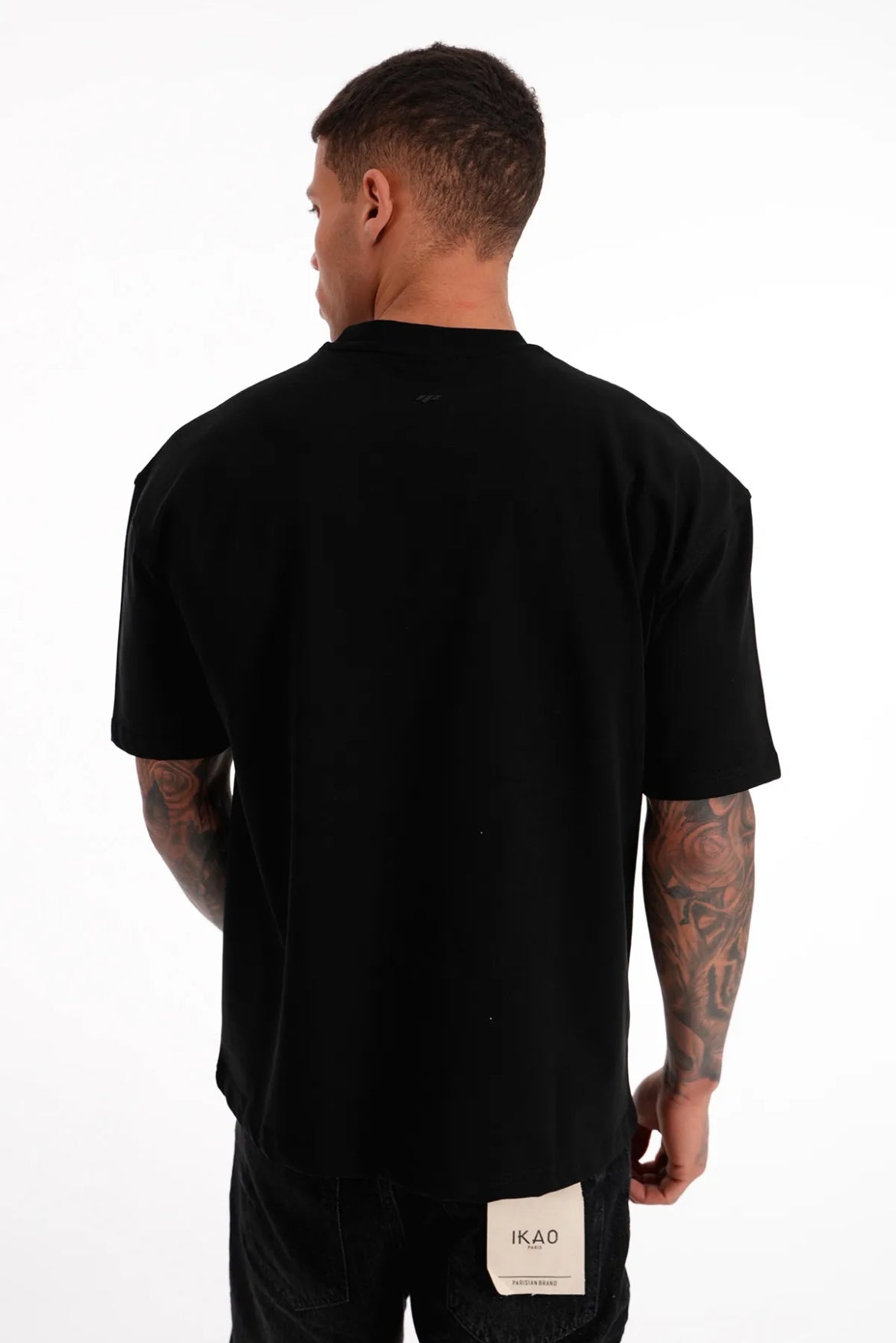T-shirt « Le Cœur » – Noir