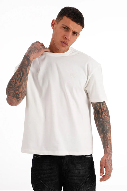 T-shirt « Le Cœur » – Blanc